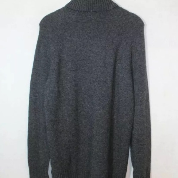 J.crew dark gray turtleneck sweater oversized - Picture 7 of 11